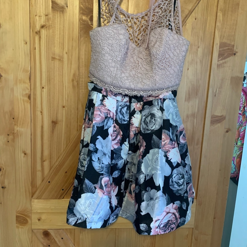 sequin hearts 2 piece dress never used